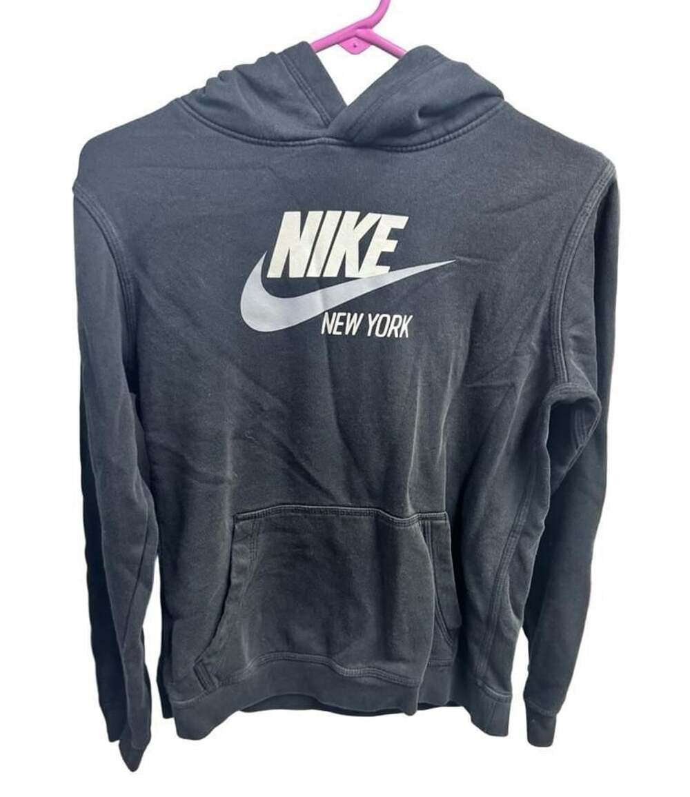 Nike New York Pullover Fleece Hoodie Size XL Black